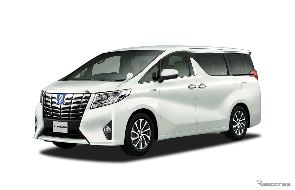 従来型 トヨタ アルファード《写真提供 トヨタ自動車》