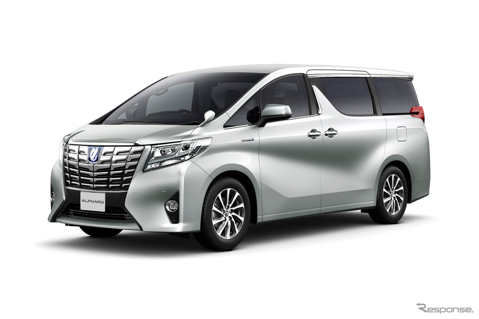 トヨタ アルファード G Fパッケージ(ハイブリッド、2015年)《写真提供 トヨタ自動車》