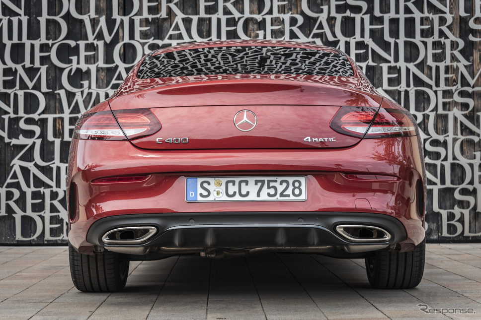 メルセデスベンツ Cクラス・クーペ 現行型(参考)《photo by Mercedes-Benz》