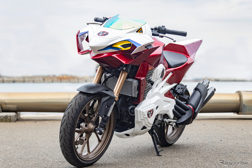 シンサイクロン号 (c) 石森プロ・東映/2023「シン・仮面ライダー」製作委員会《写真提供 ホンダモビリティランド》