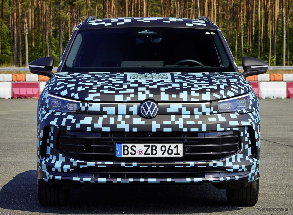 フォルクワーゲン・ティグアン 次期型のプロトタイプ《photo by VW》