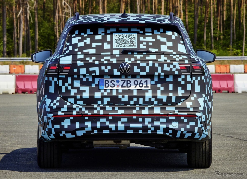 フォルクワーゲン・ティグアン 次期型のプロトタイプ《photo by VW》