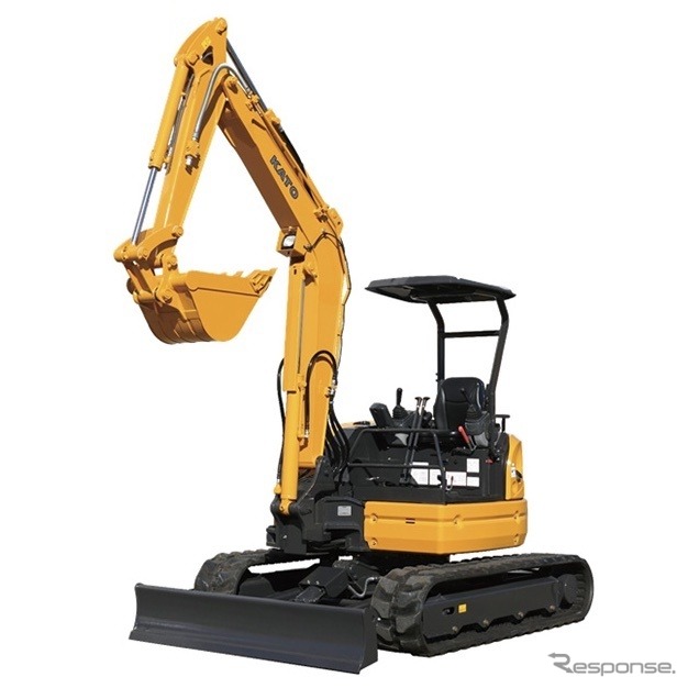 ミニショベル(4.5トン)HD45V5《写真提供 加藤製作所》