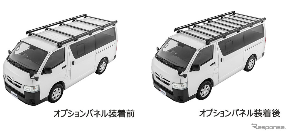 オプションパネルも用意《写真提供:カーメイト》