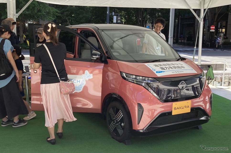 日産サクラ(E-Tokyoキックオフ)《写真撮影 高木啓》