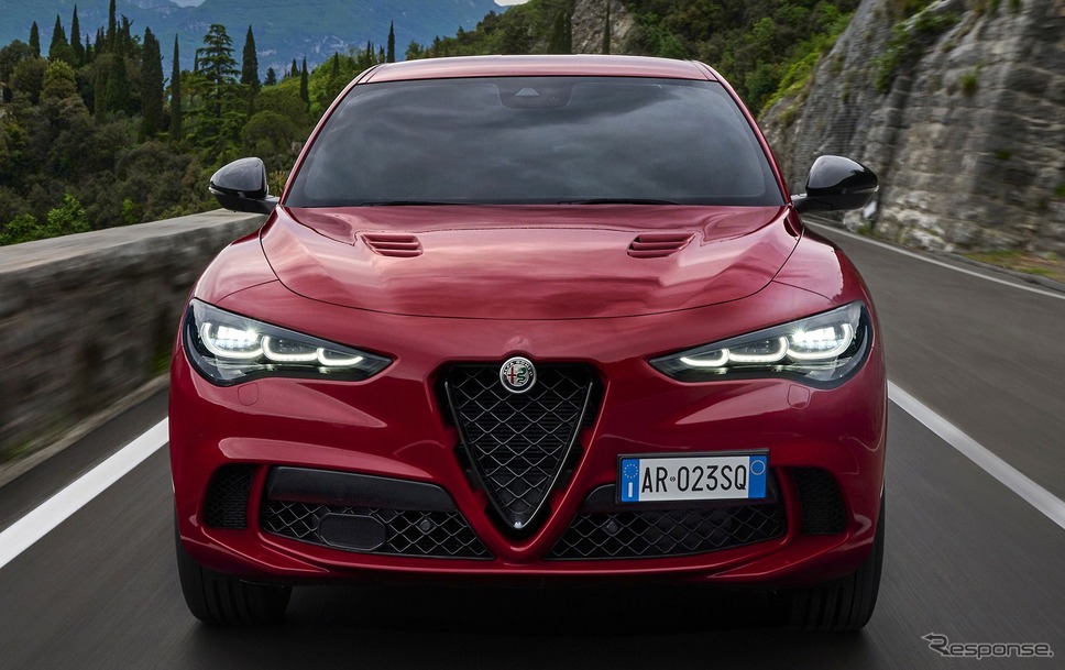 アルファロメオ・ステルヴィオ・クアドリフォリオ 改良新型《photo by Alfa Romeo》