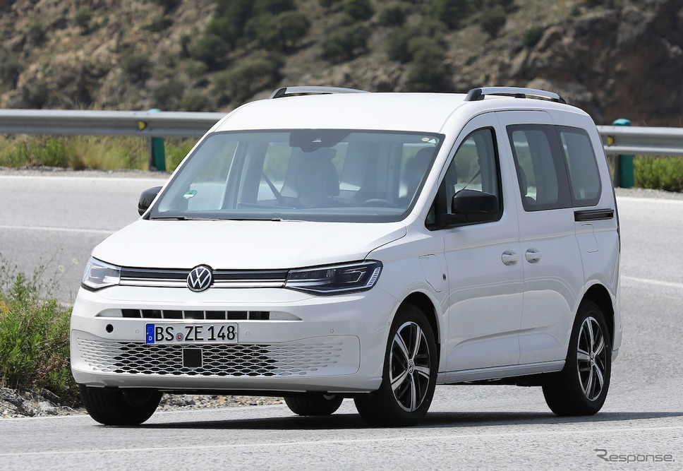 VW キャディ eHybrid プロトタイプ(スクープ写真)《APOLLO NEWS SERVICE》
