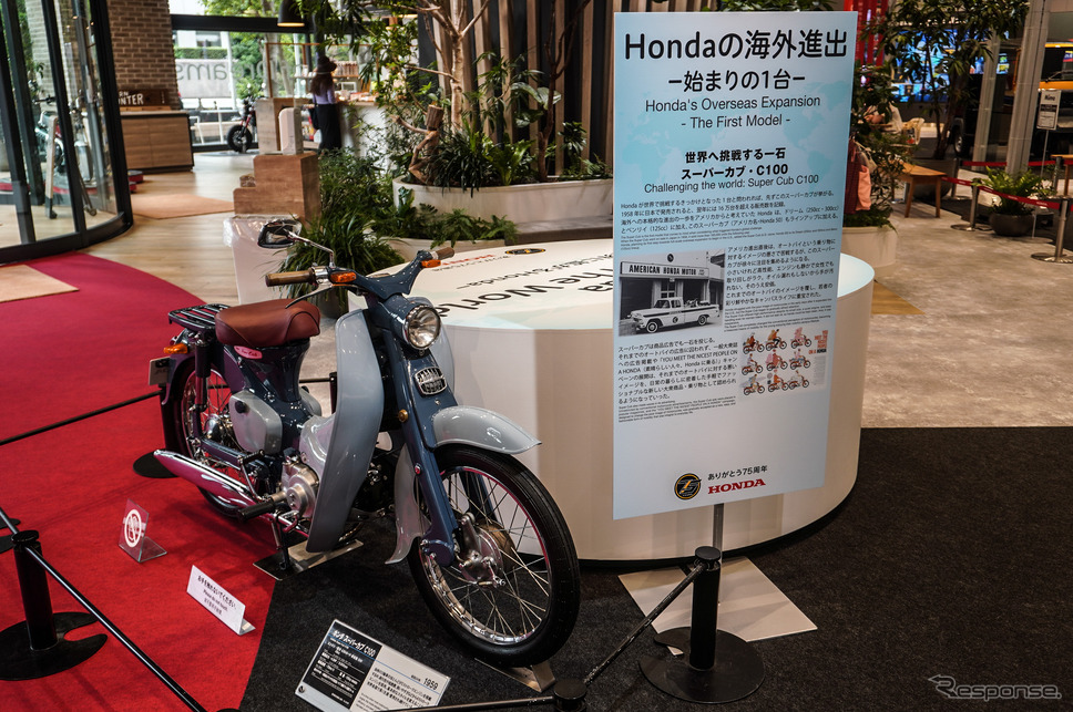 ホンダ世界進出のきっかけとなった一台、スーパーカブC100《写真撮影 宮崎壮人》