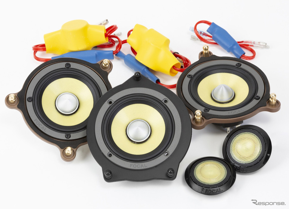 フォーカル・PLUG&PLAY elite for Mercedes（2ウェイフロント＋センターセット）Photo by ビーウィズ