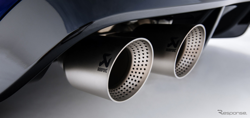 VW ゴルフR 20イヤーズ アクラポビッチチタンエキゾーストシステム《写真提供 フォルクスワーゲンジャパン》