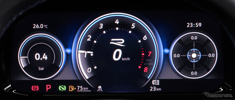 VW ゴルフR 20イヤーズ デジタルメータークラスター “Digital Cockpit Pro” 《写真提供 フォルクスワーゲンジャパン》
