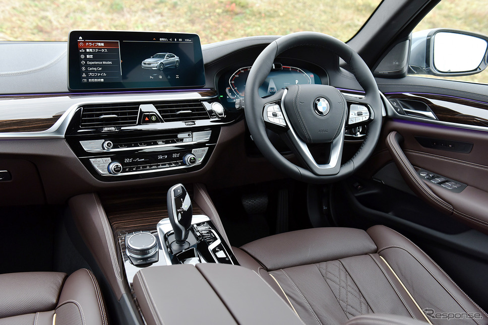 BMW 530i Luxury（旧型）《写真撮影 中野英幸》