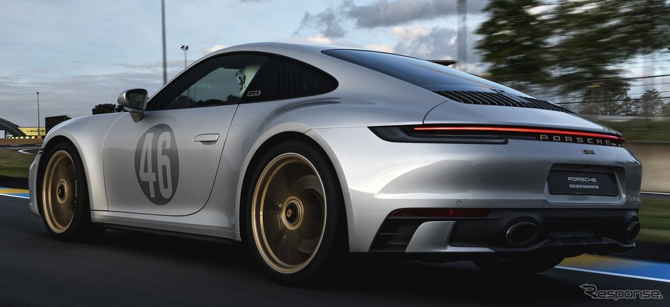 ポルシェ 911 カレラ GTS の「ルマン・センテネール・エディション」《photo by Porsche》