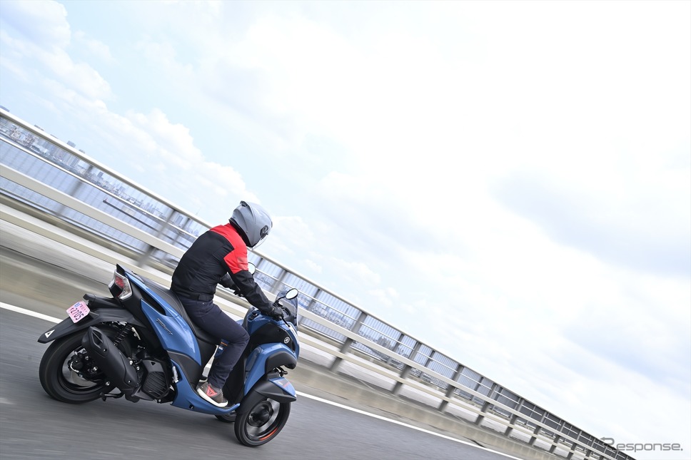 ヤマハ トリシティ125《写真撮影 真弓悟史》