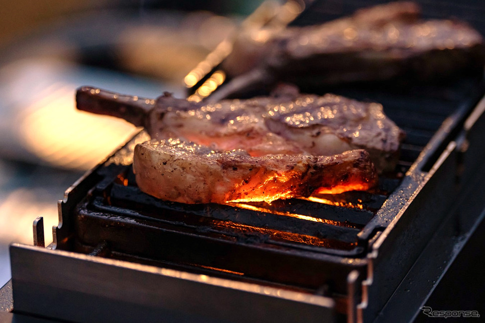水素BBQコーナー《写真提供:トヨタ自動車》