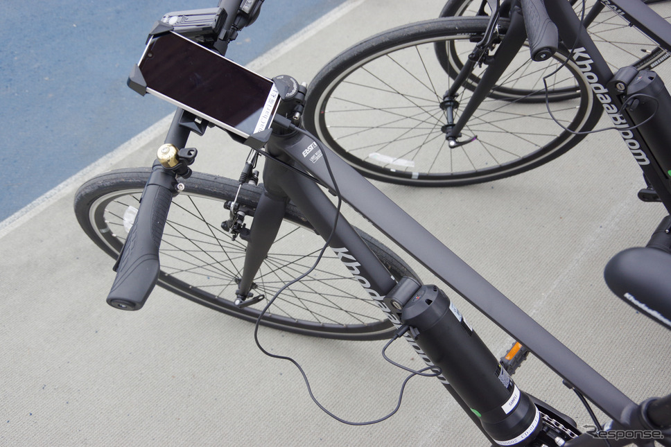 ホンダ「スマチャリ」システムを搭載したeバイク『RAIL ACTIVE-e』《写真撮影 宮崎壮人》
