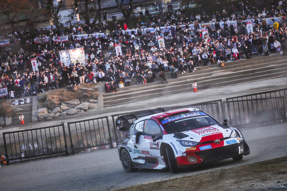 WRCラリージャパン2022の模様《Photo by TOYOTA》