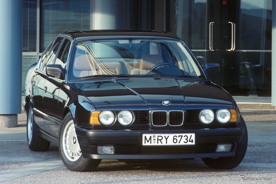 BMW 5シリーズ第3世代（E34：1988〜96年）《photo by BMW》