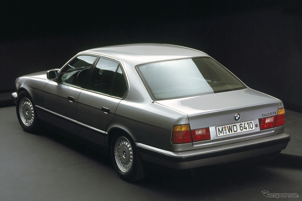 BMW 5シリーズ第3世代（E34：1988〜96年）《photo by BMW》