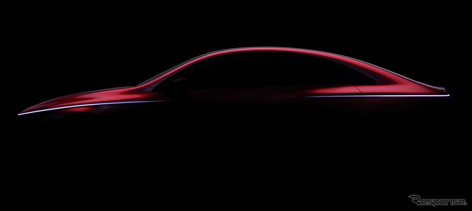メルセデスベンツのコンセプトのティザー写真《photo by Mercedes-Benz》