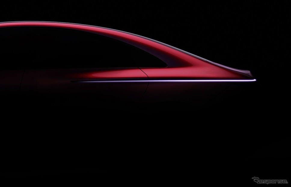メルセデスベンツのコンセプトのティザー写真《photo by Mercedes-Benz》