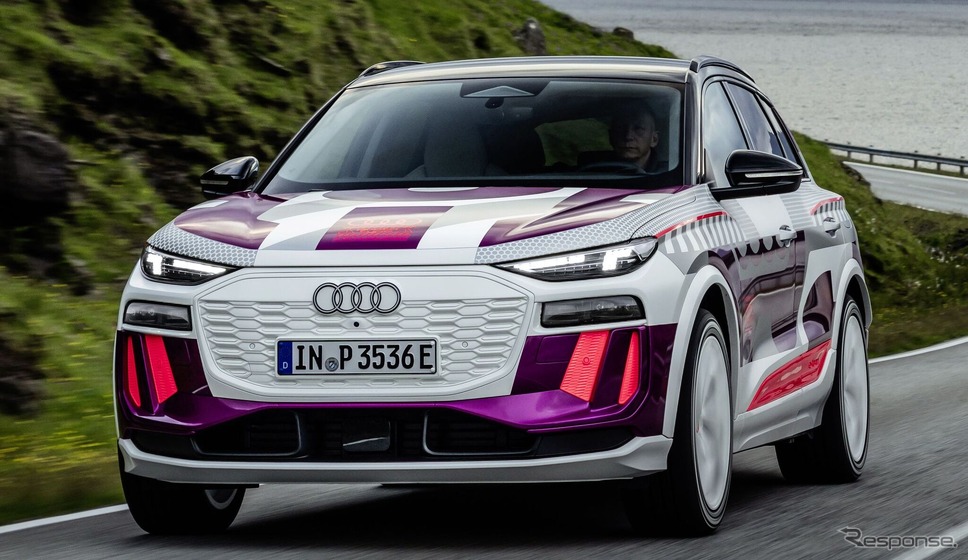 アウディ Q6 e-tron のプロトタイプ《photo by Audi》