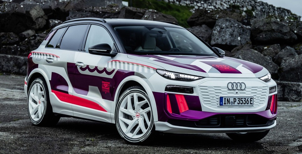 アウディ Q6 e-tron のプロトタイプ《photo by Audi》