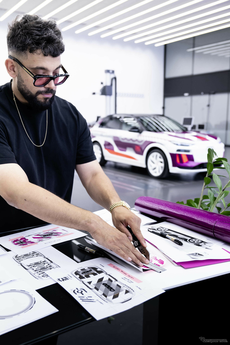 アウディ Q6 e-tron のプロトタイプ《photo by Audi》