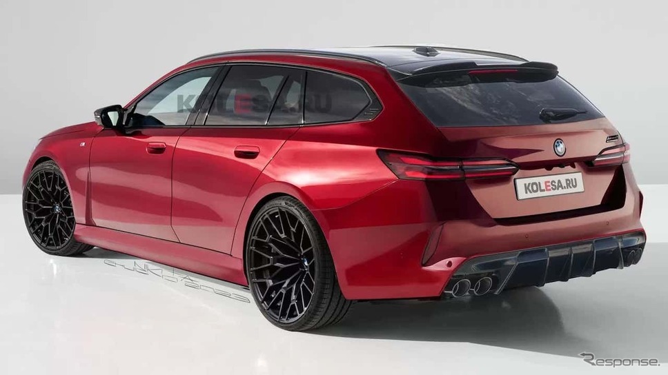 BMW M5ツーリング 予想CGKOLESA RU/APOLLO(Mr. Nikita Chuicko https://www.instagram.com/kelsonik)
