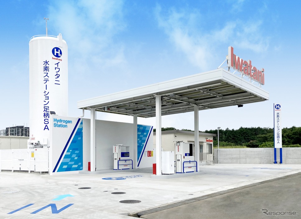 東名・足柄SAに開設する水素ステーション（イメージ）《写真提供 NEXCO中日本》