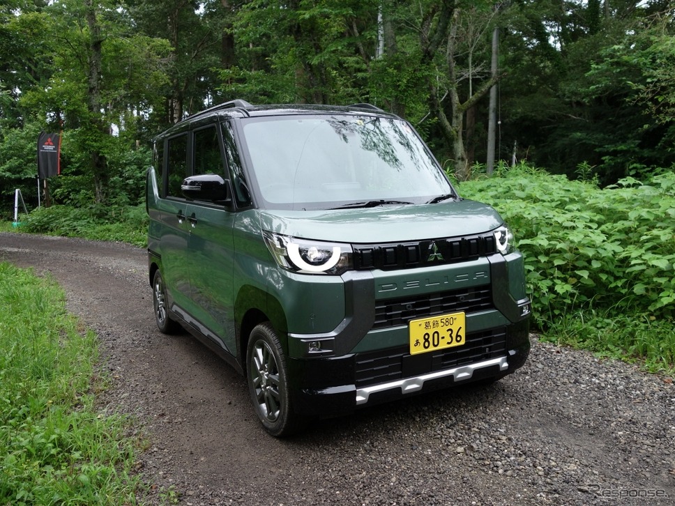 三菱 デリカミニ《写真撮影 青山尚暉》