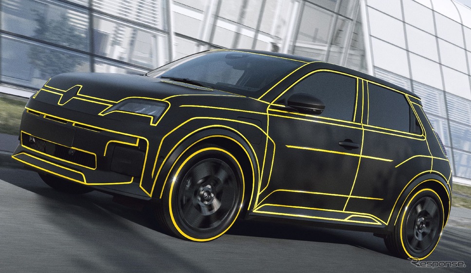 ルノー 5 新型のプロトタイプ《photo by Renault》