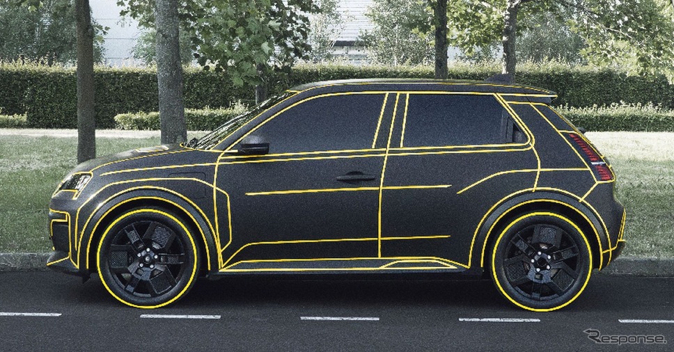 ルノー 5 新型のプロトタイプ《photo by Renault》