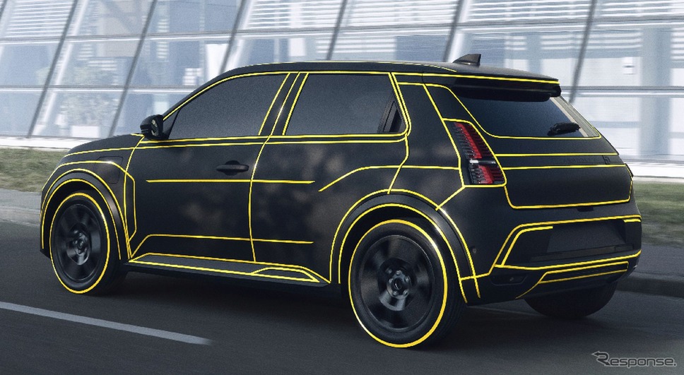 ルノー 5 新型のプロトタイプ《photo by Renault》