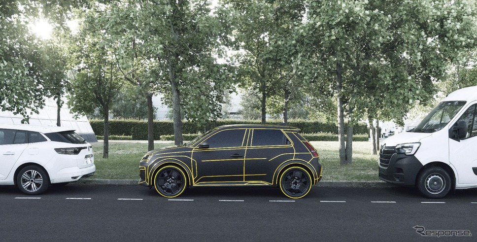 ルノー 5 新型のプロトタイプ《photo by Renault》