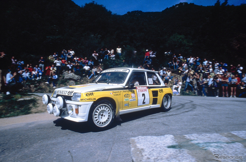 ルノー5ターボ《photo by Renault》