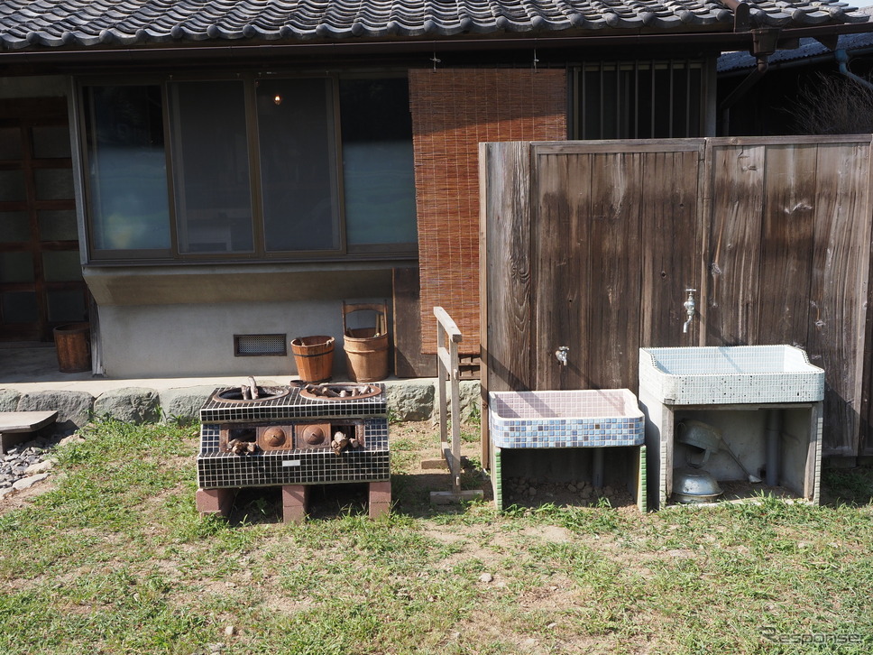 古民家カフェ「月晴れる」《写真撮影 家本浩太》