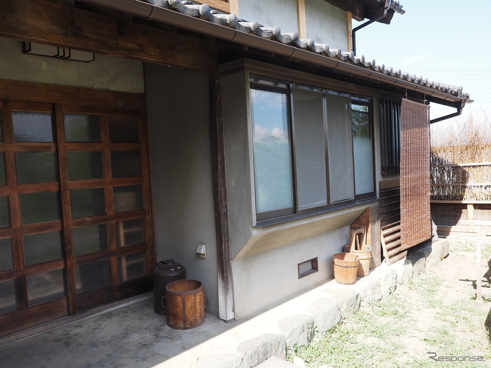 古民家カフェ「月晴れる」《写真撮影 家本浩太》