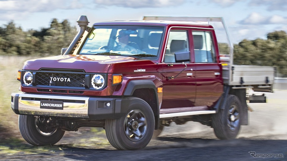 トヨタ・ランドクルーザー 70 改良新型(豪州仕様)《photo by Toyota》