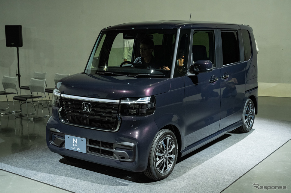 ホンダ N-BOX 新型(カスタム)《写真撮影 トヨサキジュン》