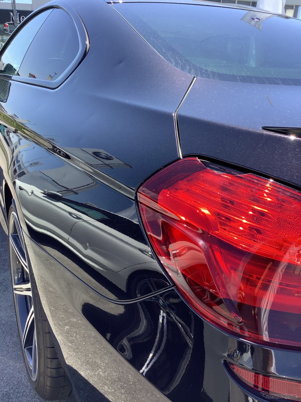 雹の被害に遭った車両《写真提供 群馬BMW Premium Selection 高崎》