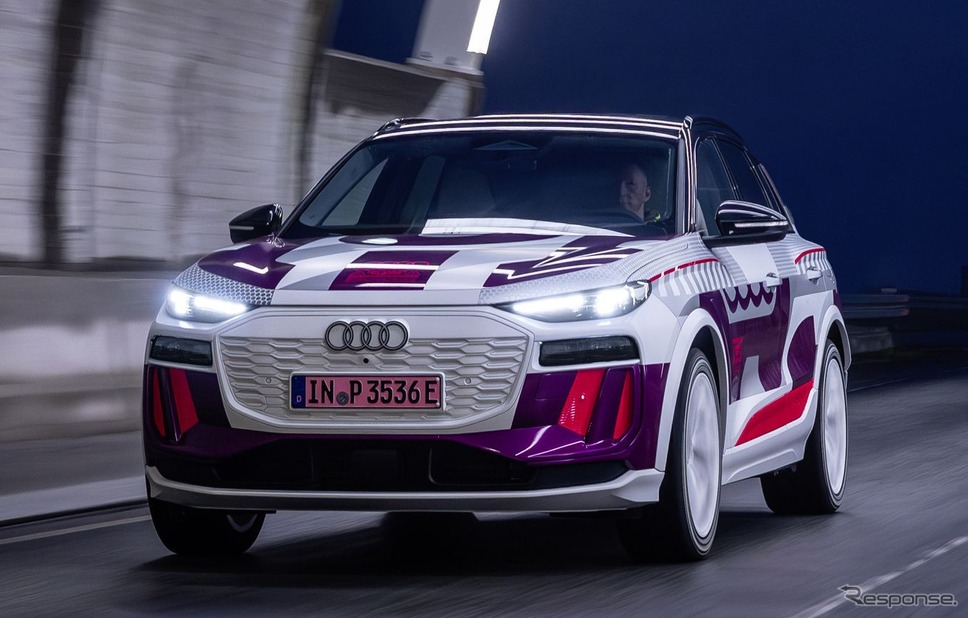 アウディ Q6 e-tron のプロトタイプ《photo by Audi》