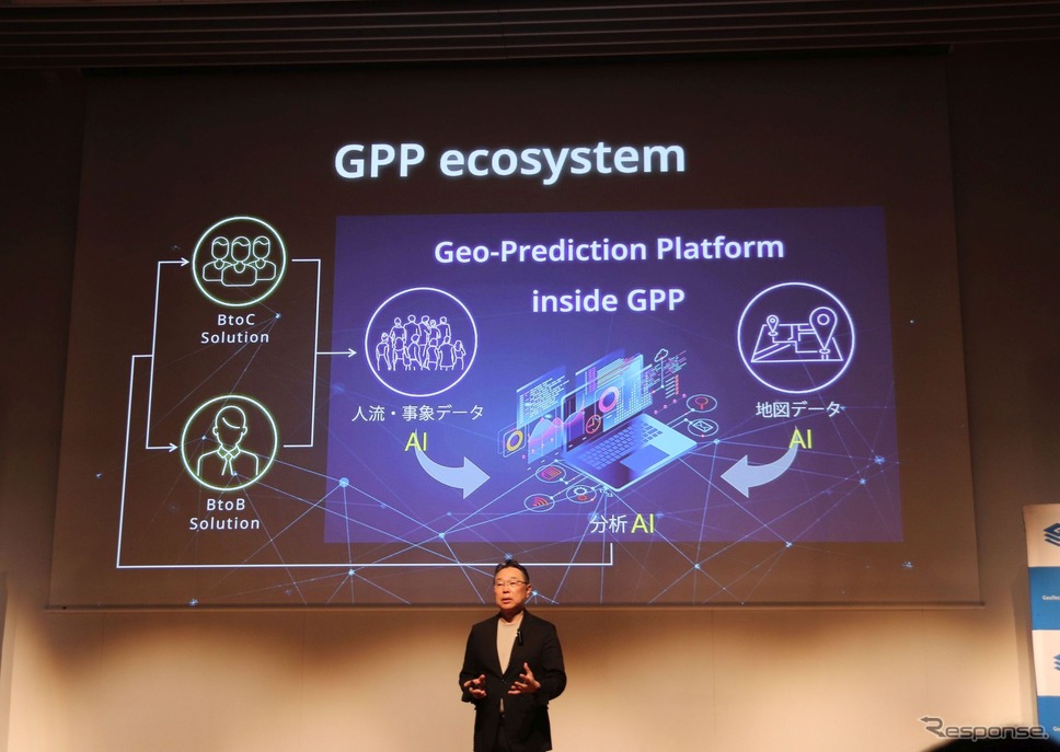 Geo-Prediction Platformのエコシステム《写真撮影 中尾真二》