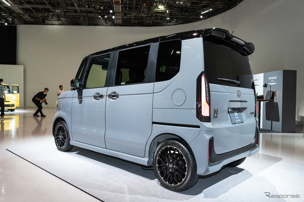 ホンダ N-BOX 新型(カスタム)《写真撮影 トヨサキジュン》