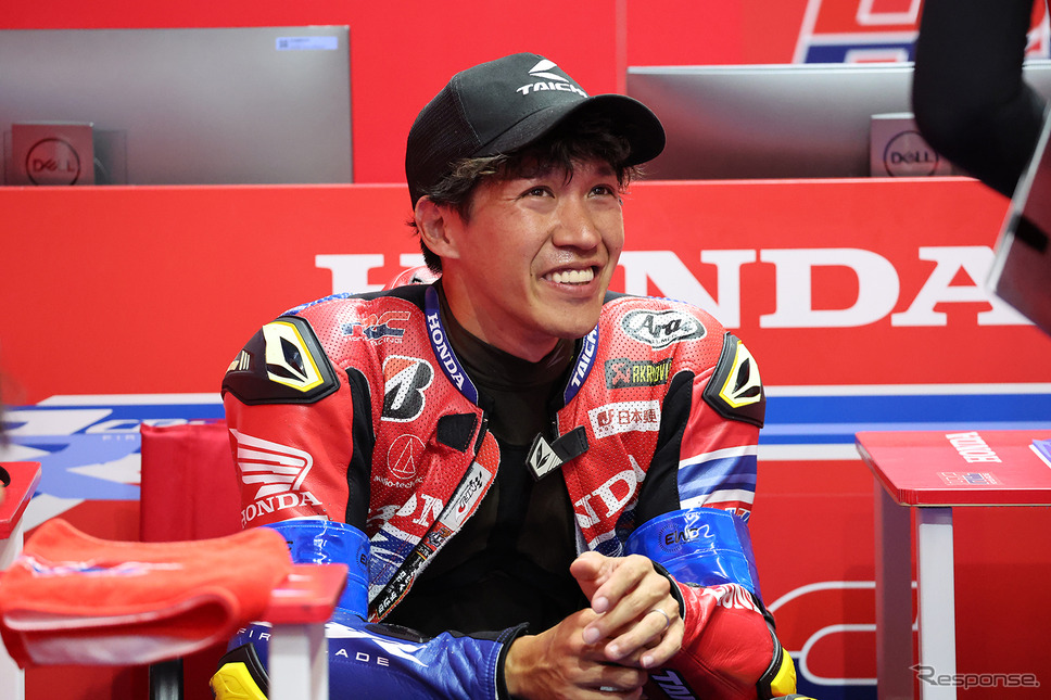 #33 Team HRC with Japan Postの長島哲太《撮影 竹内英士》