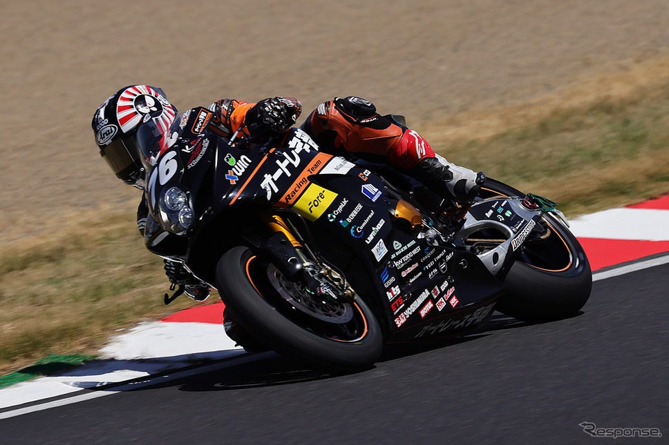 予選暫定5番手の#76 AutoRace Ube Racing Team(ハフィス・シャーリン/ダン・リンフィット/津田拓也)《撮影 竹内英士》