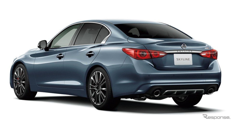 日産 スカイライン 現行型(参考)《photo by Nissan》