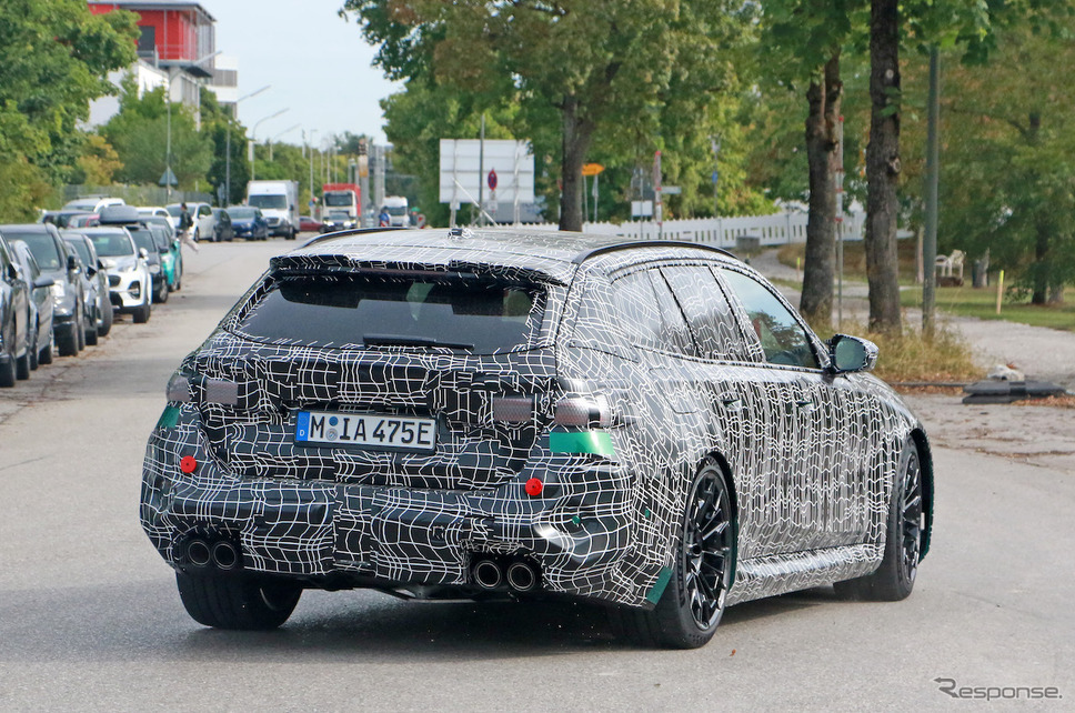 BMW M5 ツーリング プロトタイプ(スクープ写真)《APOLLO NEWS SERVICE》