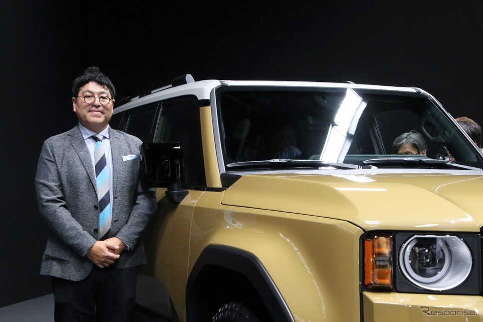 トヨタMid-size Vehicle Company MSデザイン部主査の渡邊義人さん《写真撮影 内田俊一》