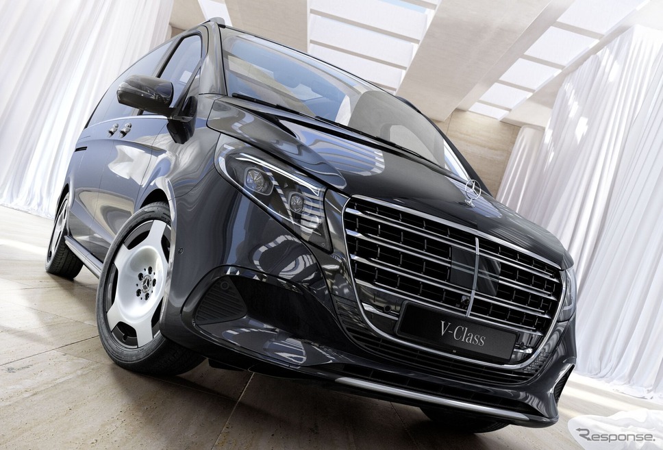 メルセデスベンツ Vクラス 改良新型の「エクスクルーシブ」《photo by Mercedes-Benz》